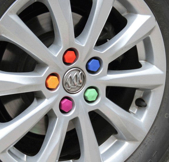 Cache-écrous de roue de voiture en silicone Capuchons de boulons extérieurs de jantes de voiture