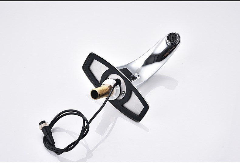 AC and DC dual-purpose induction single cold faucet