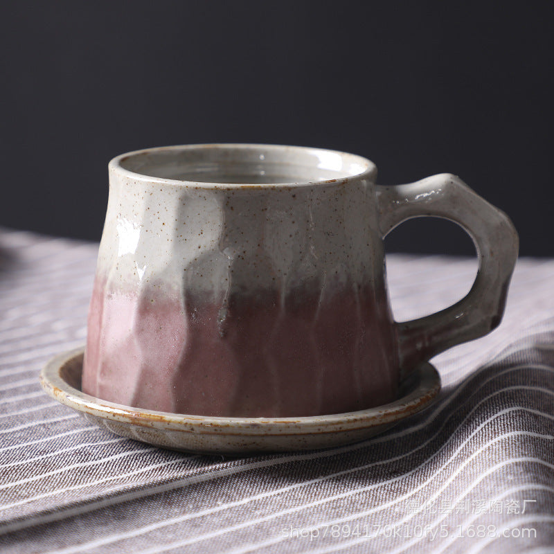 Japanese Style Ceramic Retro Breakfast Cup Stoneware Coffee Cup