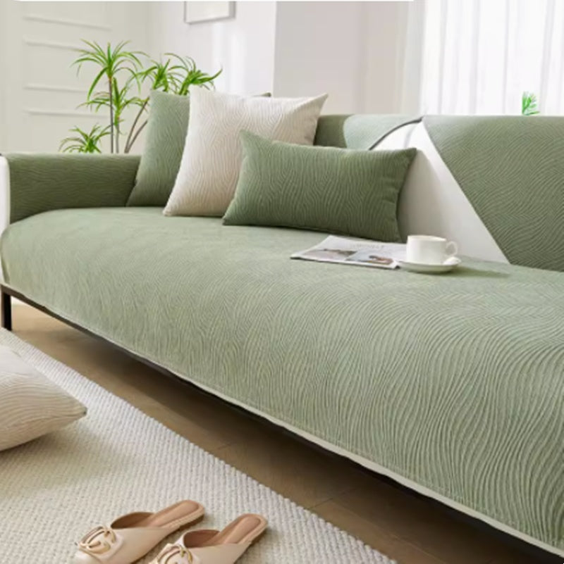 Four Seasons Universal Anti Slip Fabric Cover, Leather Sofa Cover