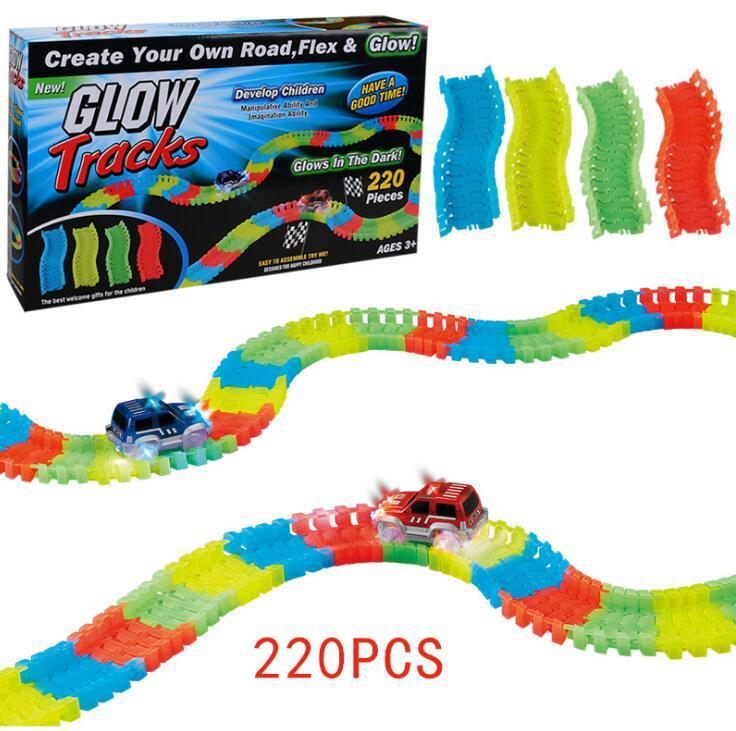 Jouets de construction pour piste électrique DIY pour enfants