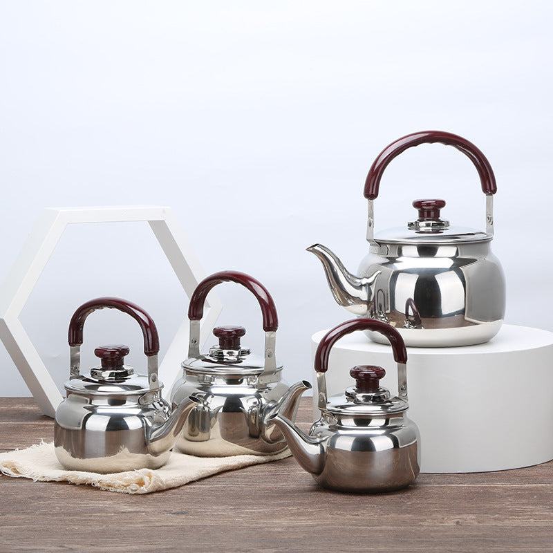 Stainless Steel Kettle With Sound Of Old Kung Fu Tea Making Teapot