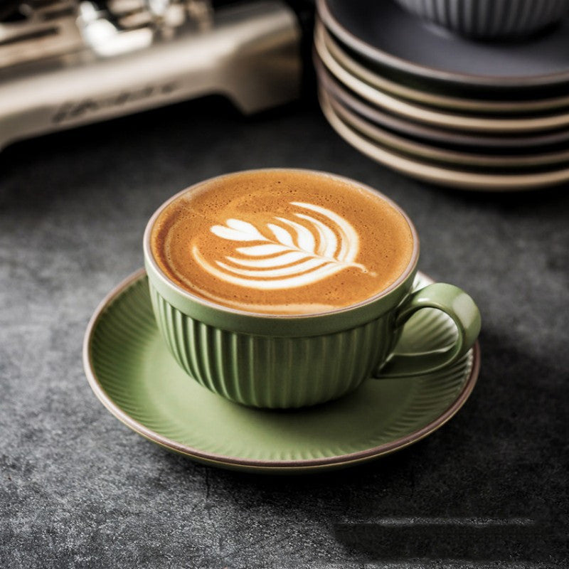 Service de tasses à café en céramique vintage