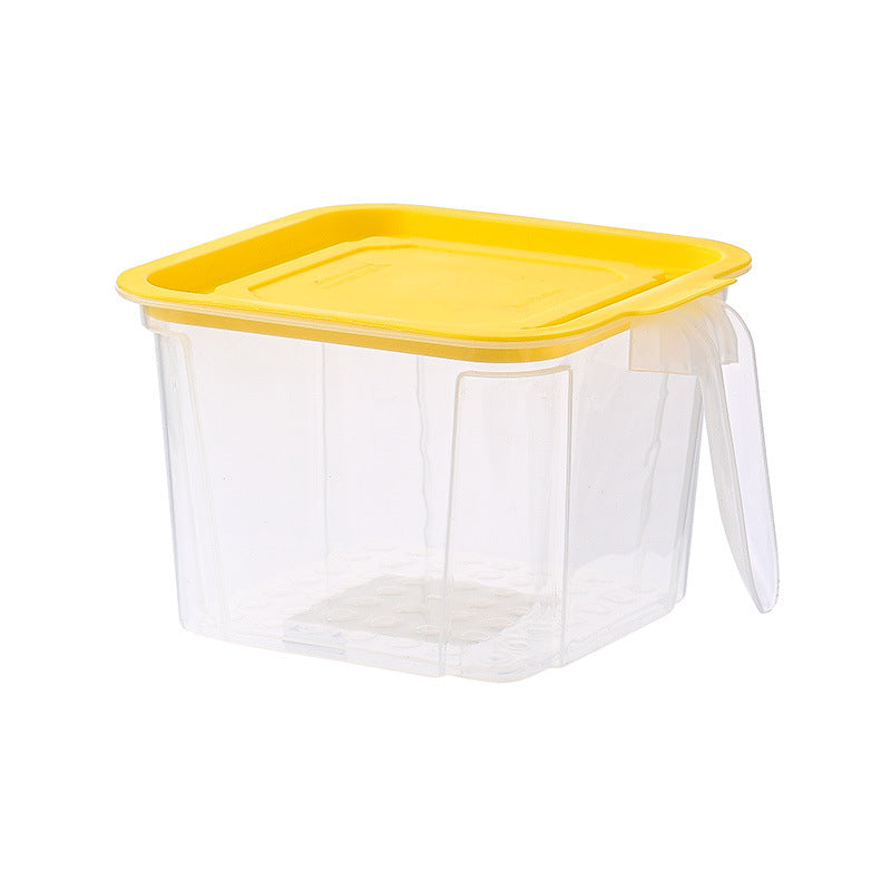 Boîte de rangement transparente en plastique pour réfrigérateur