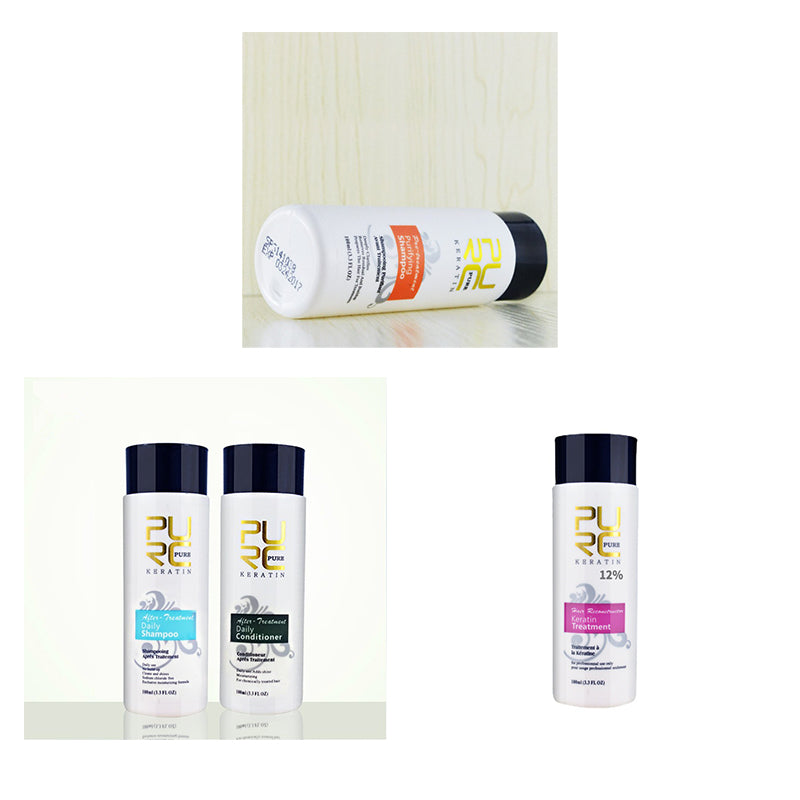 PURC Straightening Hair Repair And Straighten Damage Hair Products Brazilian Keratin Treatment Purifying Shampoo