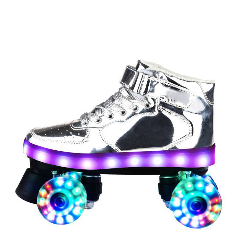 Rollers clignotants à quatre roues