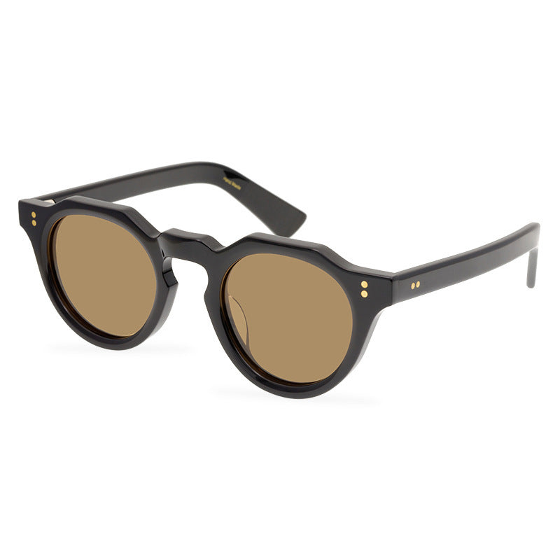 Lunettes de soleil ovales rétro pour femmes