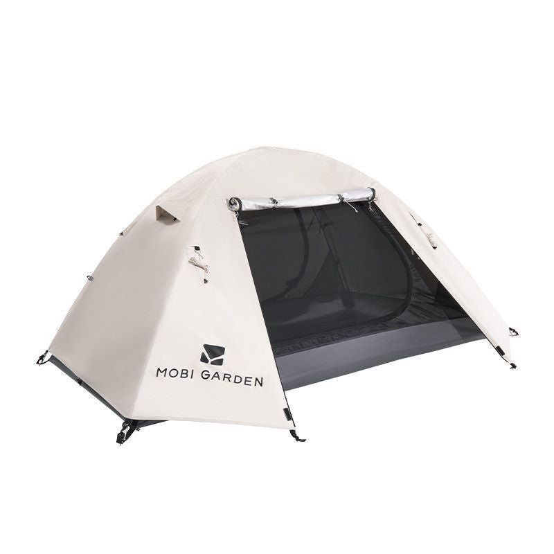 Outdoor Equipment Rain-proof Thickened Camping Three-point Tent Windproof Sunscreen Portable Folding Tent