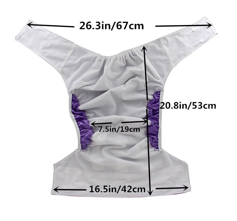 Breathable Leak-proof Urine Elderly Washable Cloth Diaper Pants