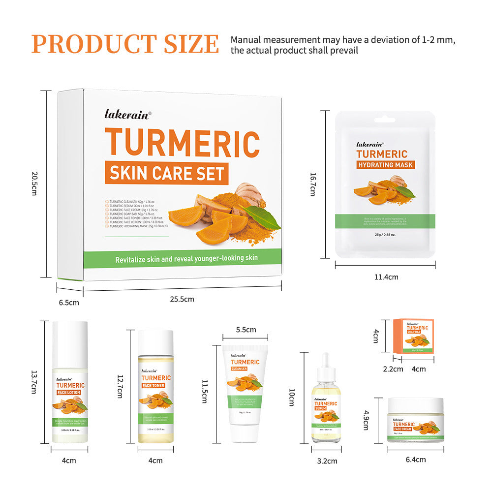 Coffret de Soin Hydratant au Curcuma