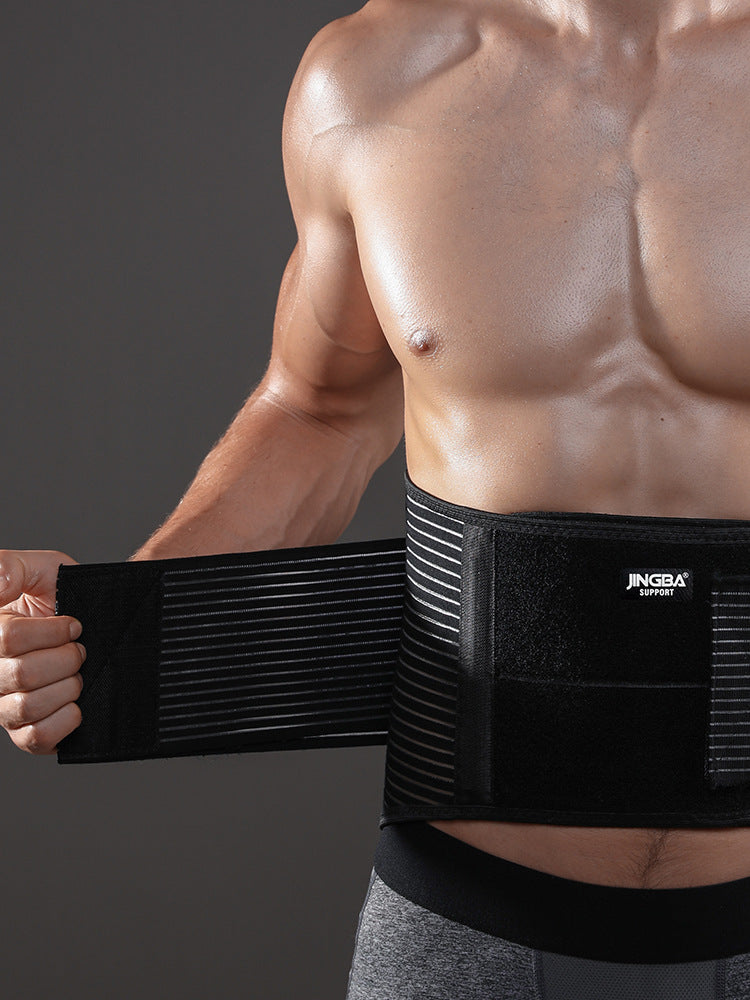 Ceinture de soutien fixe pressurisée respirante, équipement de protection pour sports de plein air, haltérophilie, fitness, course à pied