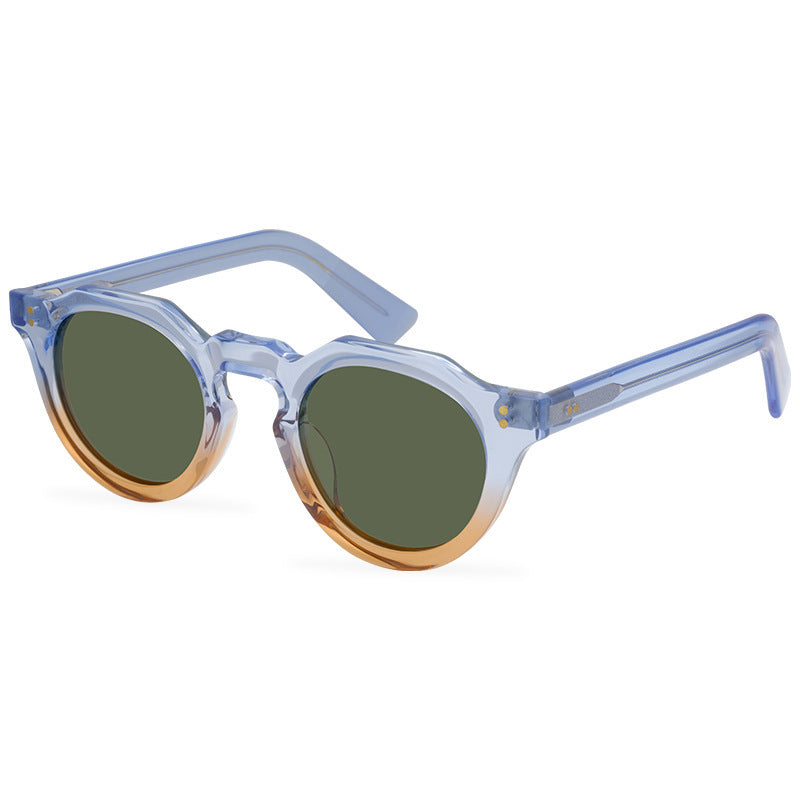 Lunettes de soleil ovales rétro pour femmes