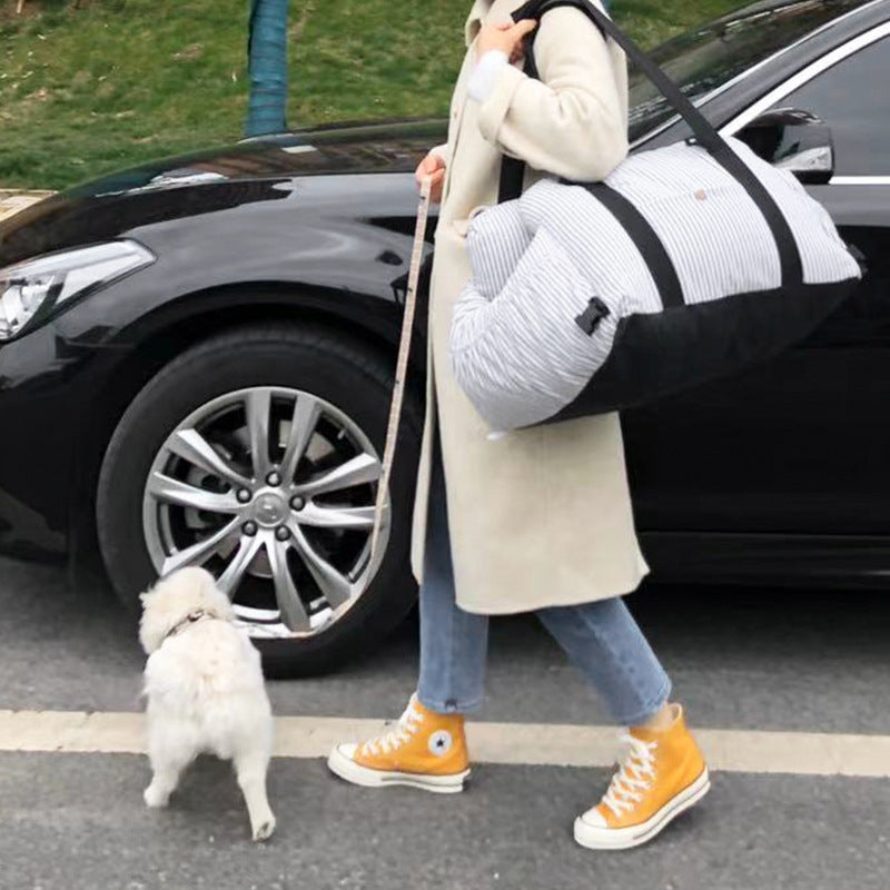 Transporteur de sécurité pour chien de voyage pour animaux de compagnie
