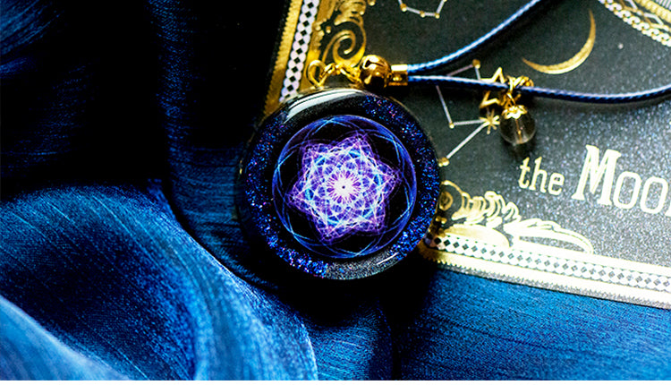 Lucky Gem Pendant Mandala Car Pendant Keychain