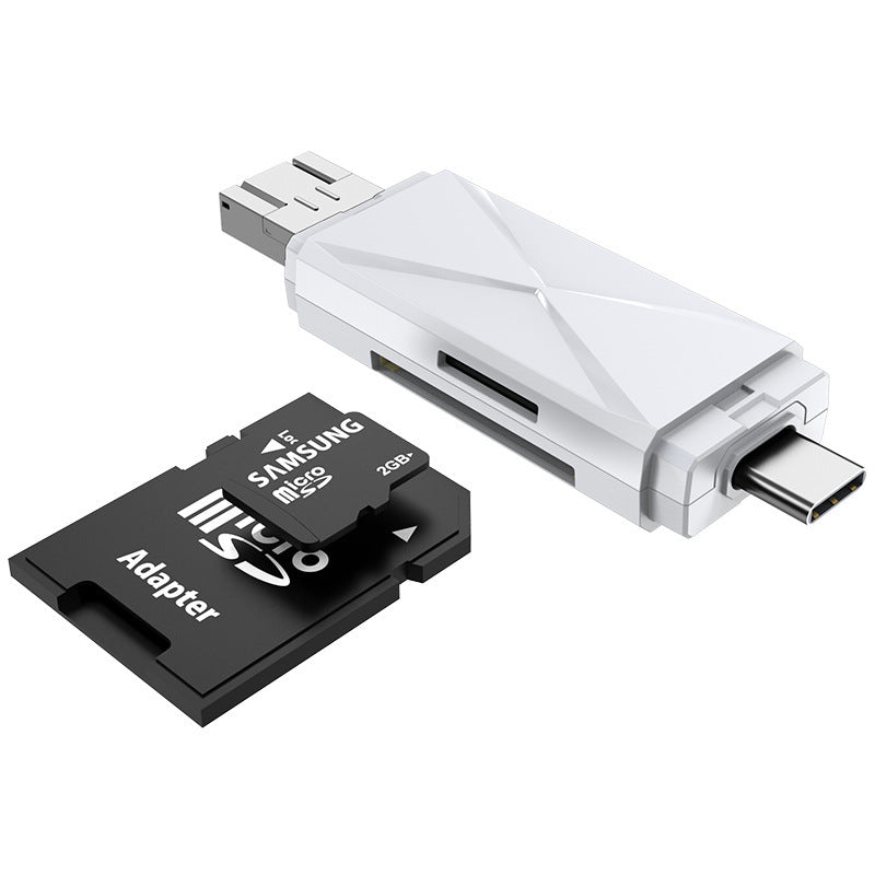 Android Microusb Otg Mobile Phone Card Reader SD TF Card