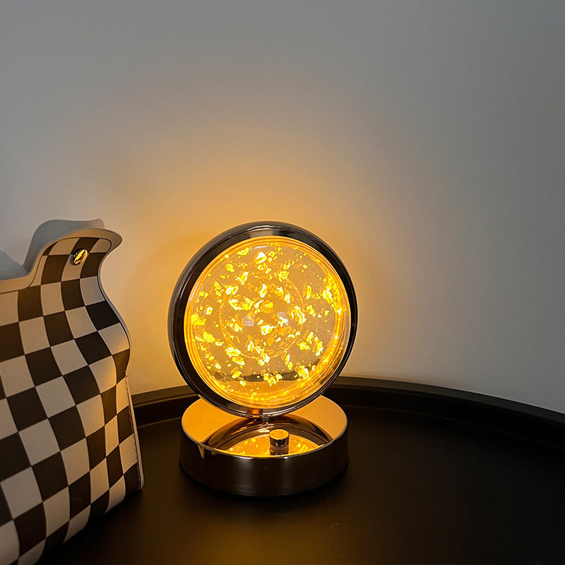 Lampe de chevet créative à intensité réglable par toucher, avec chargement USB