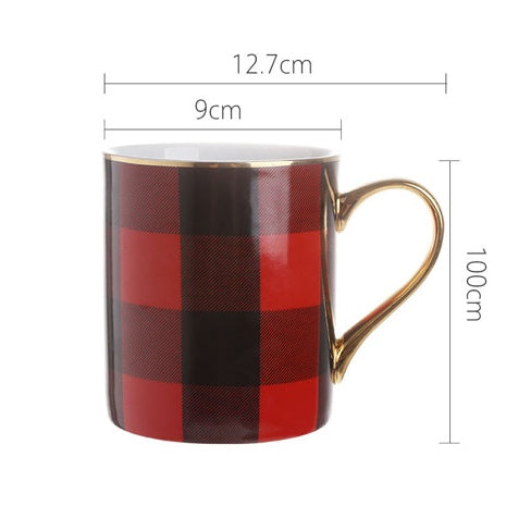 Tasse à café en céramique style pastoral simple