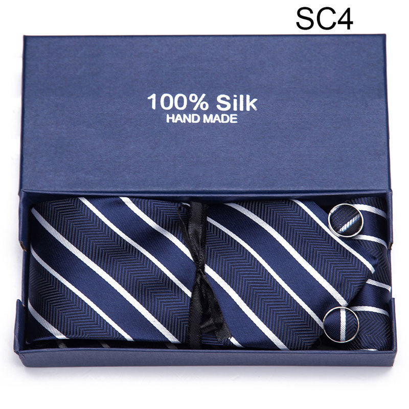 Men's Tie Gift Box Set Group Business Formal