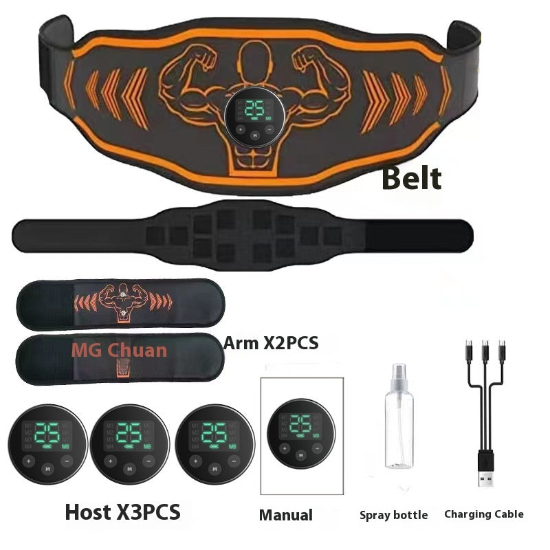 Ceinture de massage intelligente Équipement de fitness EMS Ceinture de paresseux à domicile