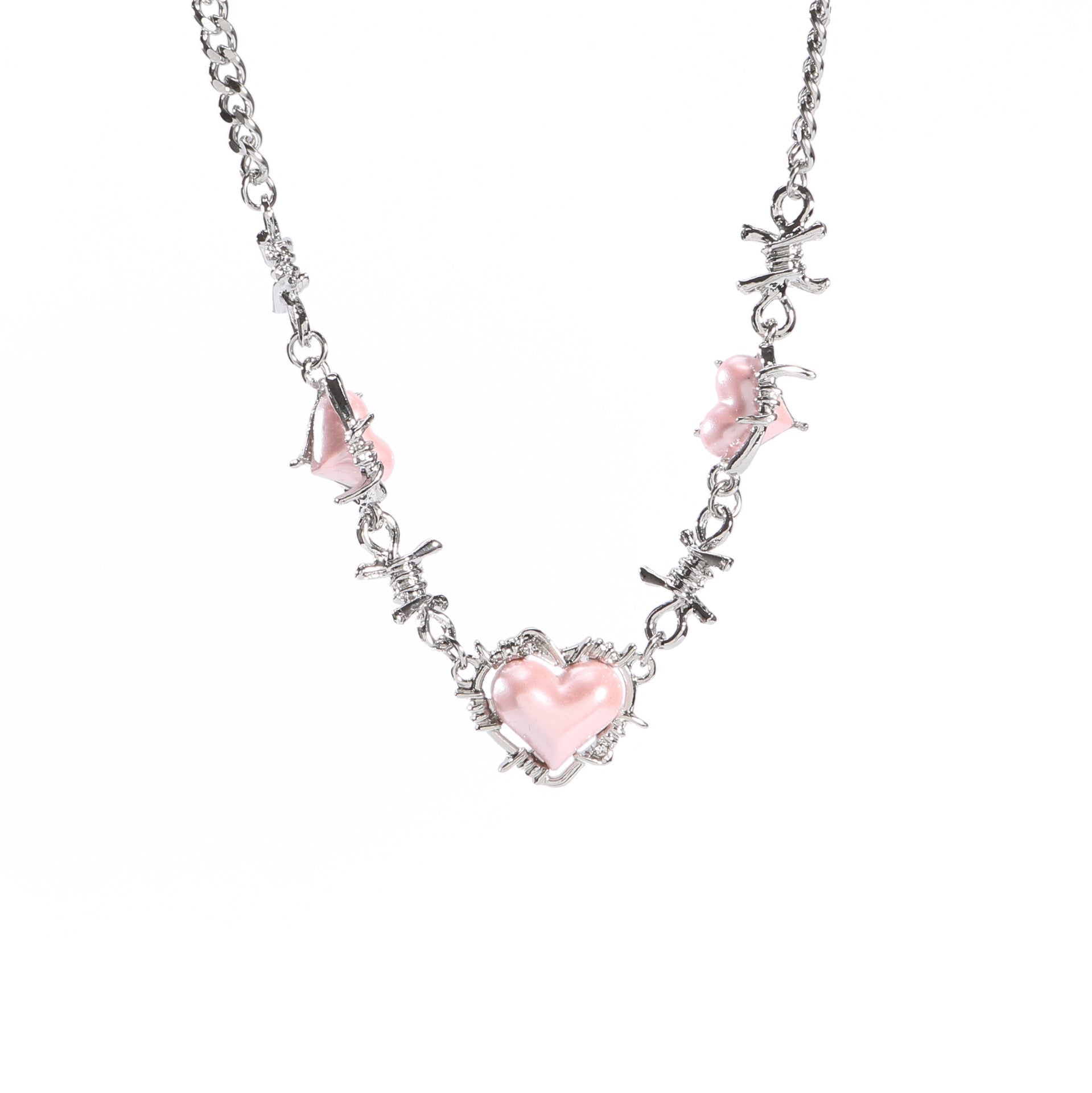 Personality Thorns Confession Balloon Love Necklace