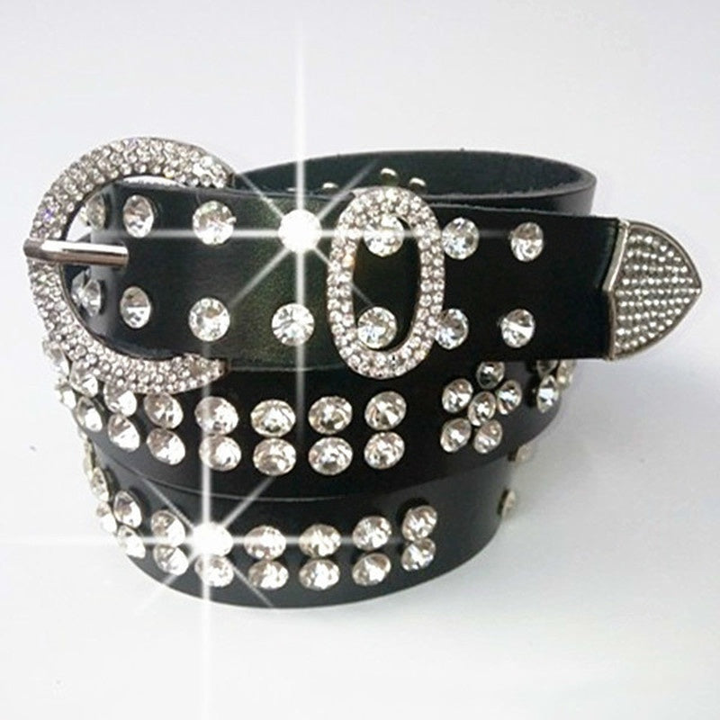Korean Fashion Ladies Personality Leather Belt