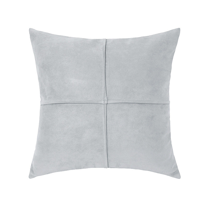 Simple Ins Style Sofa Suede Pillow Cover
