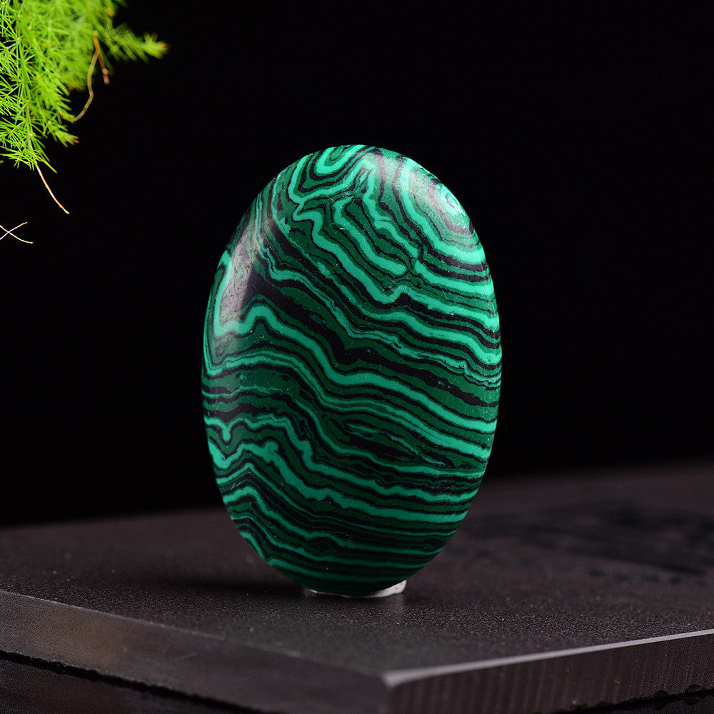 Compresse chaude en agate de jade de cristal naturel