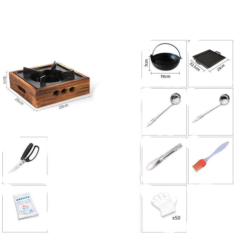 Barbecue Grill Japonais Portable Sans Fumée