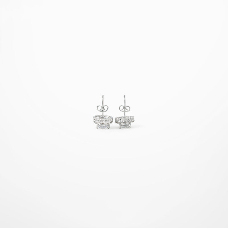 Boucles d'oreilles tendance en diamant et strass pour hommes et femmes