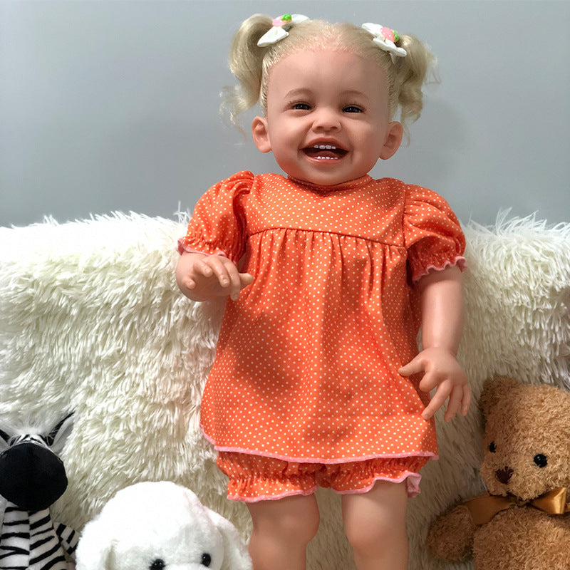 Rebirth Simulation Baby Silicone Doll Toy