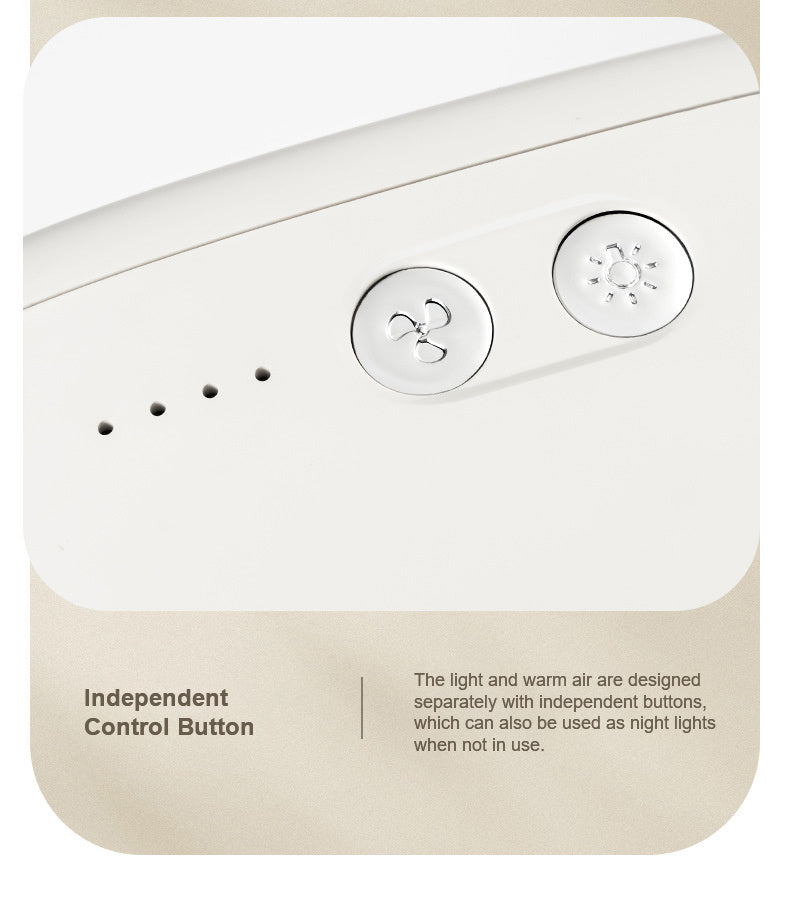 Office Small Electric Heaters Are Plugged In At Home