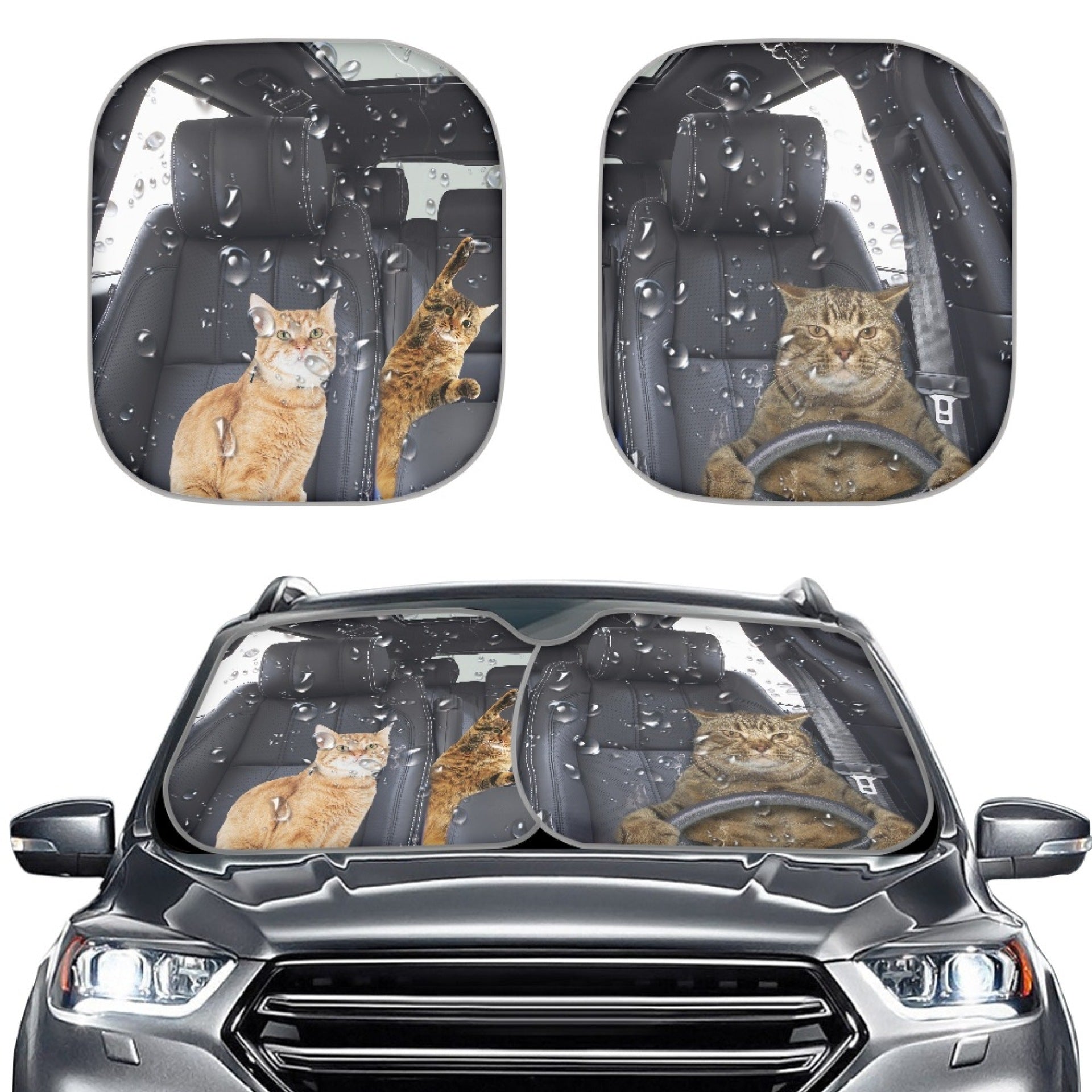 Pare-soleil de voiture protection solaire et isolation thermique