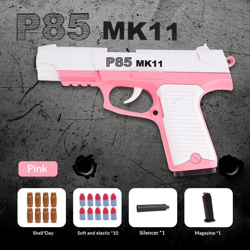 Childrens Toy Soft Bullet Gun Bullets Realistic-looking Pistol
