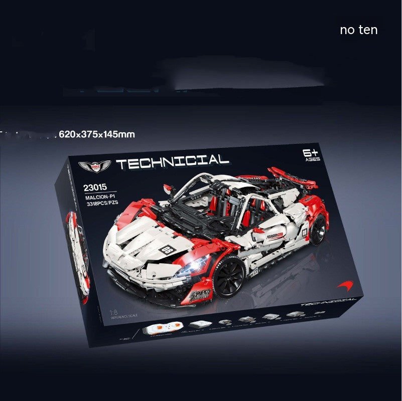 Technology Sports Car Building Blocks Decompression Assembled Toy Car Model