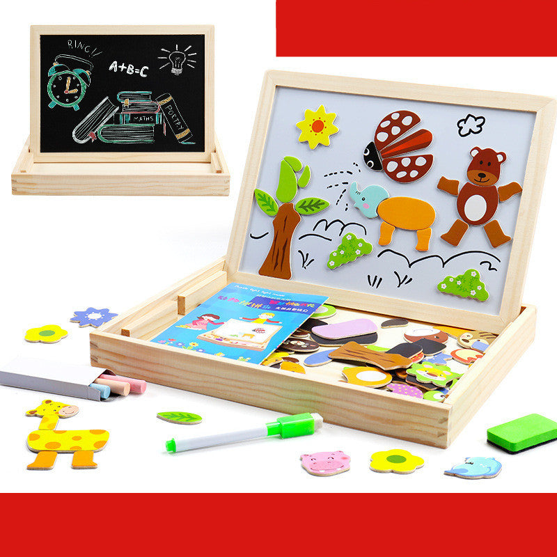 Character Five Senses Magnet Early Learning Educational Toys