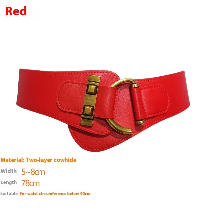 Ceinture en cuir pour femme