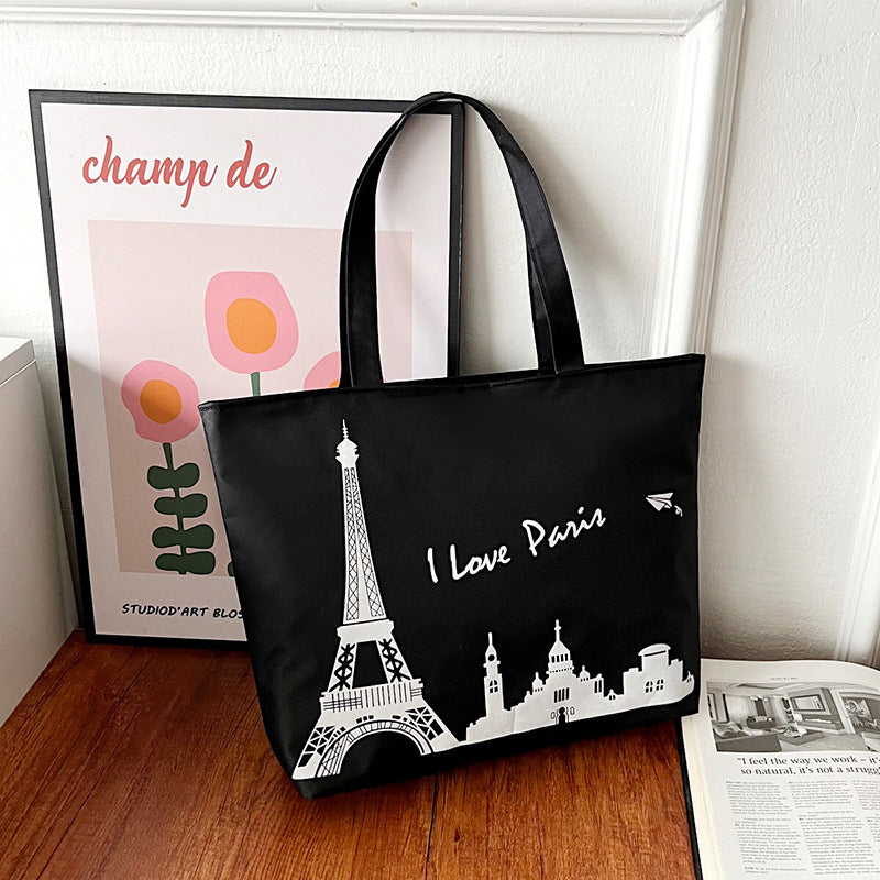 Fashion Canvas Large Capacity Women's Shoulder Bag
