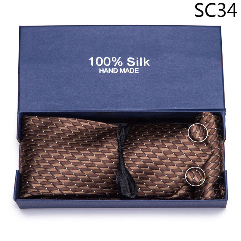 Men's Tie Gift Box Set Group Business Formal
