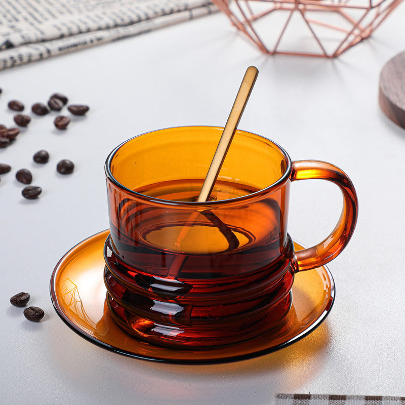 Environmental Protection High Borosilicate Glass Tea Cup Household Water Cup