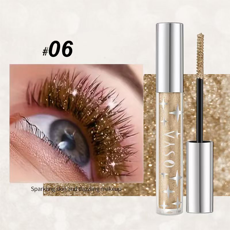 Mascara Épais, Imperméable et Anti-Bavures pour des Cils Recourbés