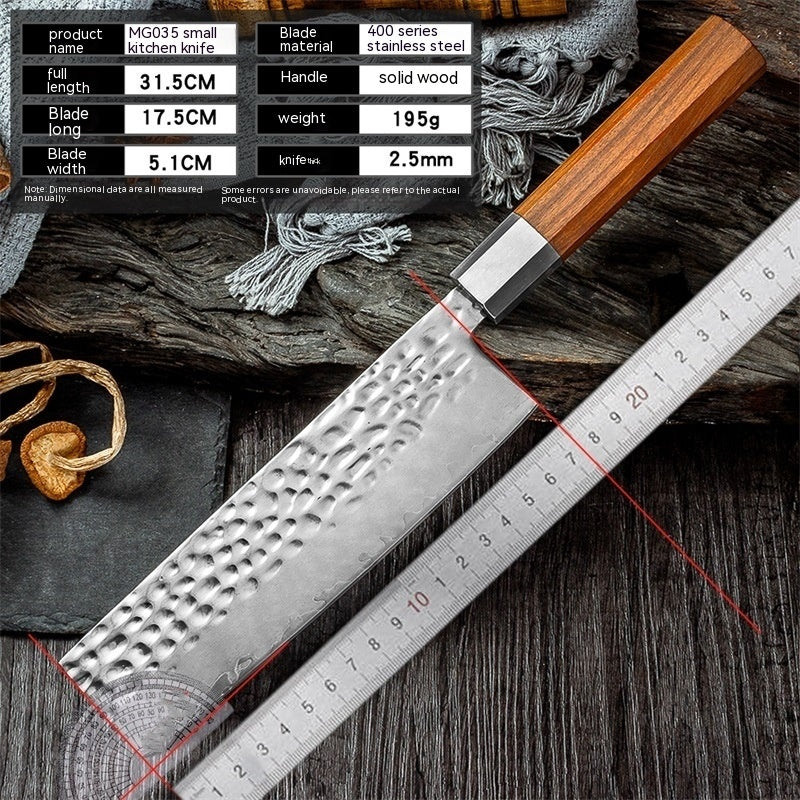 Damascus Sanhe Steel Forging Kitchen Knife Household
