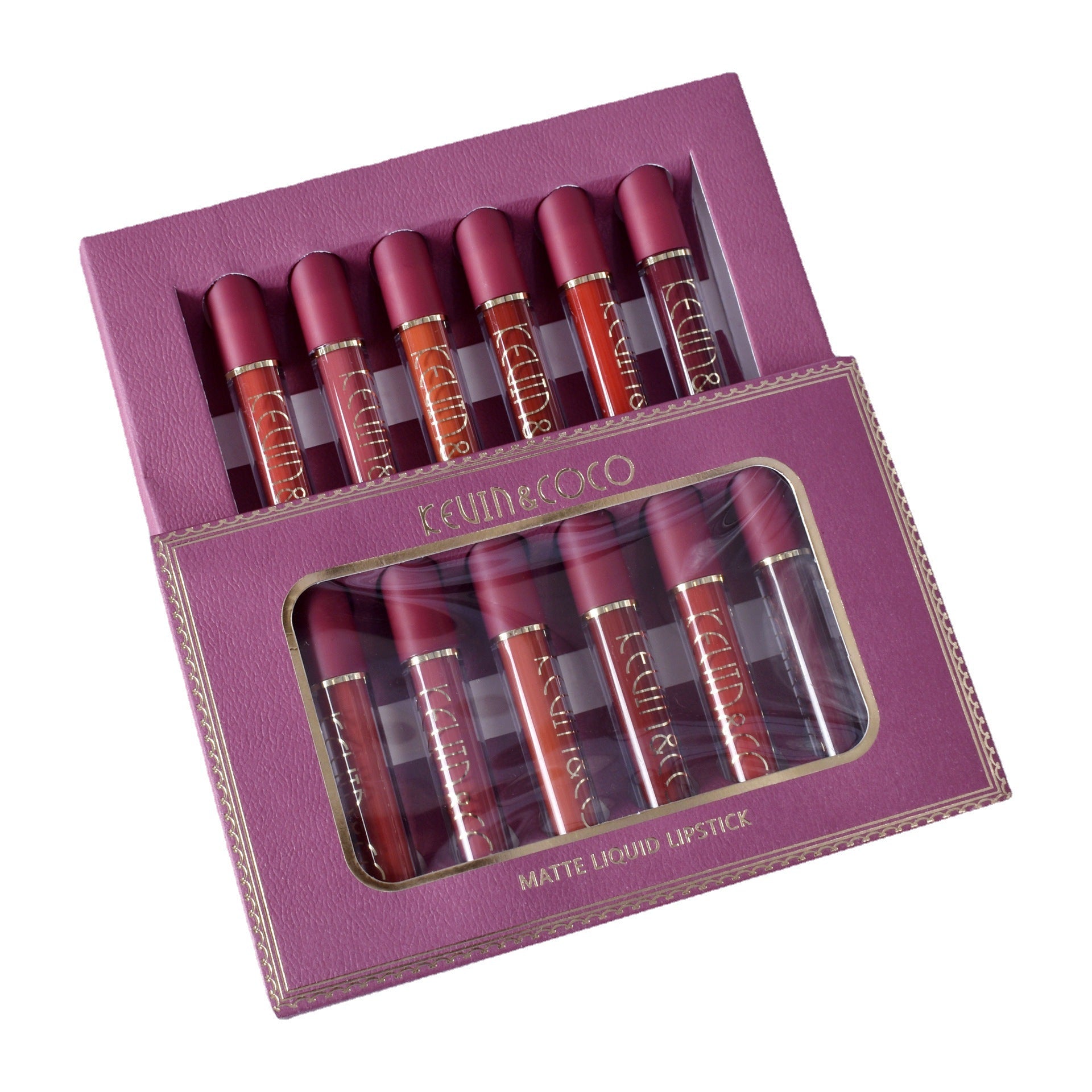 Fashion6-color Lip Glaze Bright Gloss Lipstick Set
