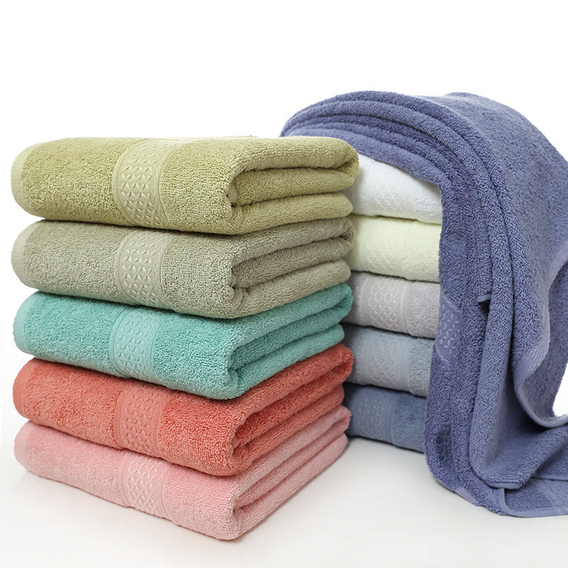 Cotton Large Bath Towel Cotton Soft Gift Absorbent