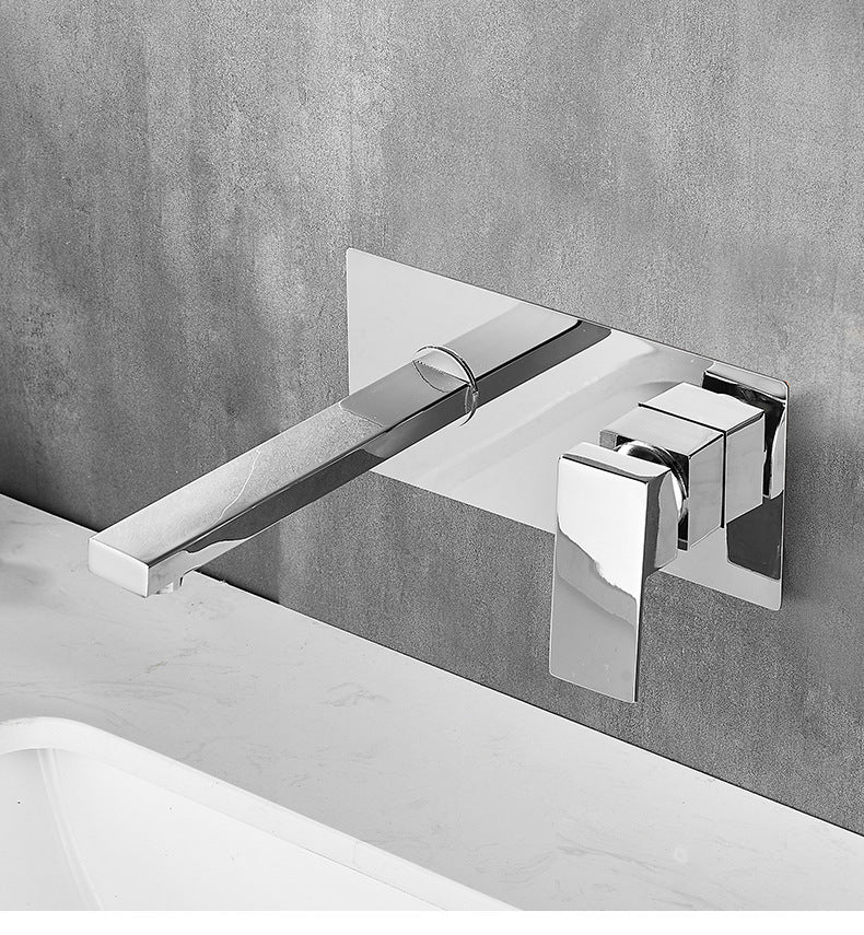 Valve de robinet mitigeur chaud et froid pour lavabo de salle de bain à disque céramique