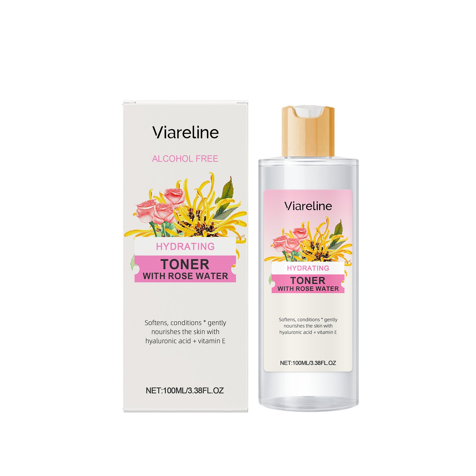 Lotion tonique hydratante à l'hamamélis