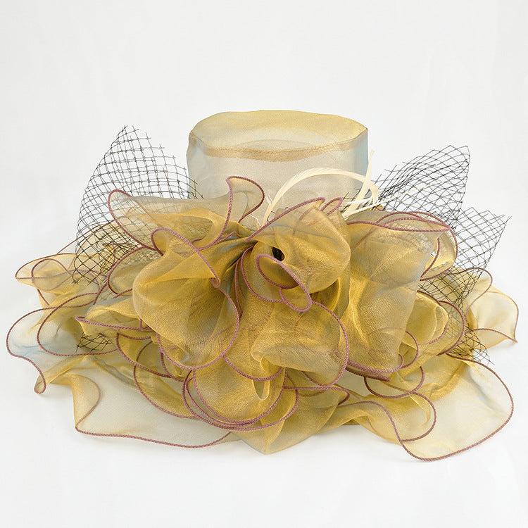 UV Protection European And American Organza Fashion Mesh