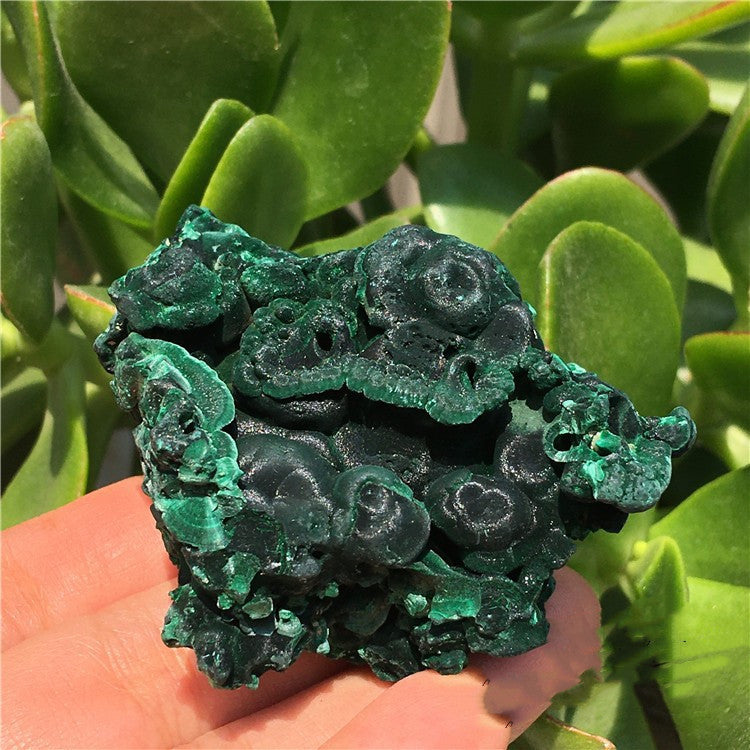 Natural Malachite Rough Stone Mineral Specimen Crystal