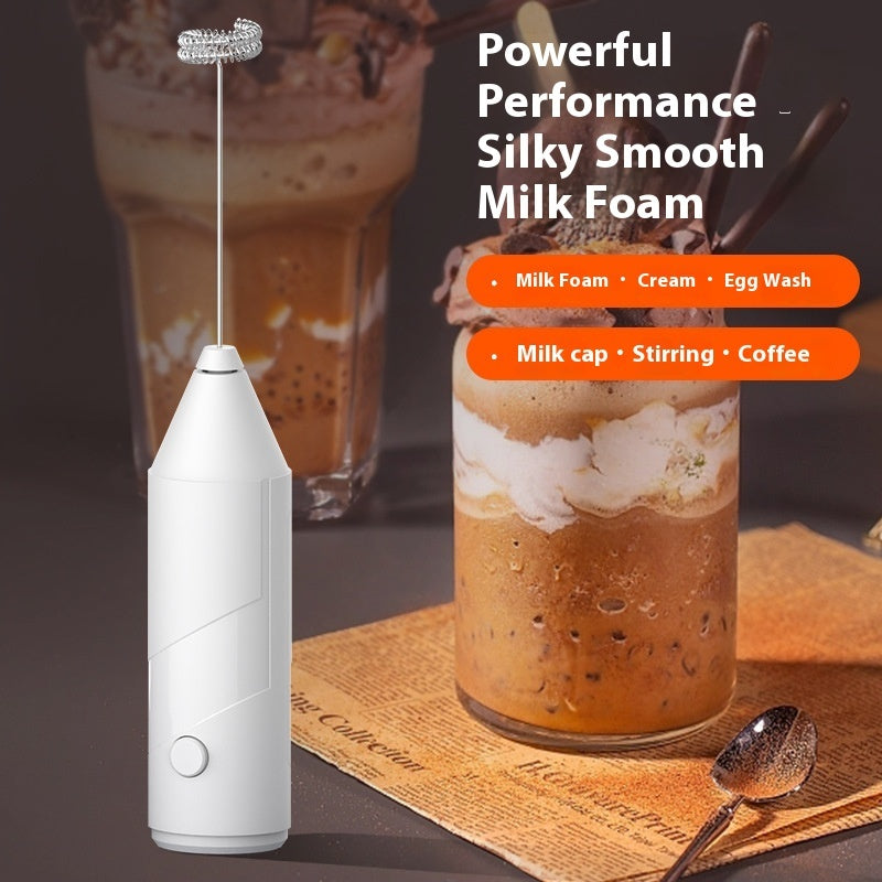 Mini fouet à lait électrique portable pour café et pâtisserie à la maison