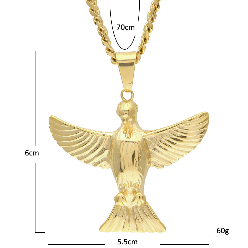 Eagle Pendant High Quality Color Preservation Stainless Steel