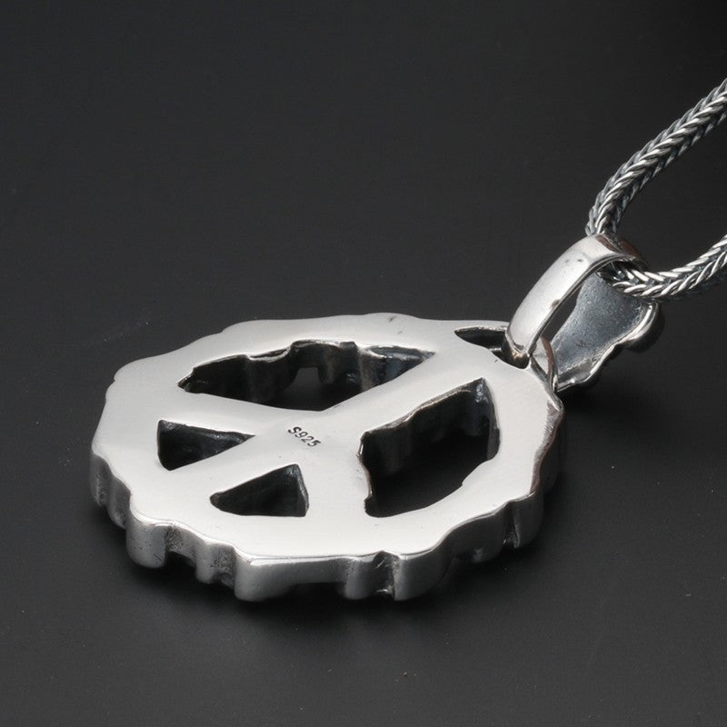 Sterling Silver Ornament Thai Silver Men's Popular Creative Necklace